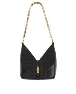 Mini 4G Cut Out Bag, Canvas, Black, GAF1211, S, DB, 2*